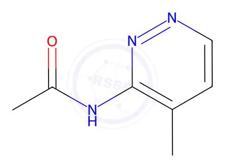 Chemical structure of 3-Acetamido-4-methylpyridazine