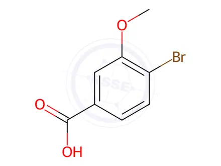 Chemical structure of 4-bromo-3-methoxybenzoic acid