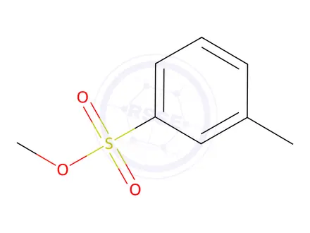 Chemical structure of methyl 3-methylbenzenesulfonate