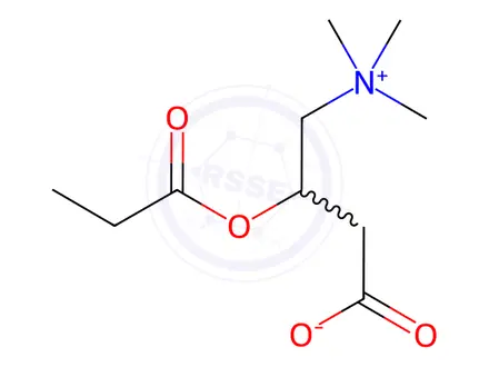 Chemical structure of Propionylcarnitine