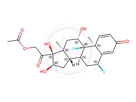 Chemical structure of Fluocinolone Acetonide Impurity 71