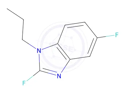 Chemical structure of 2,5-difluoro-1-propyl-1H-1,3-benzodiazole