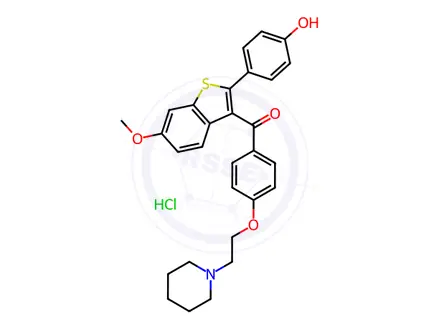 Chemical structure of Raloxifene Impurity 45