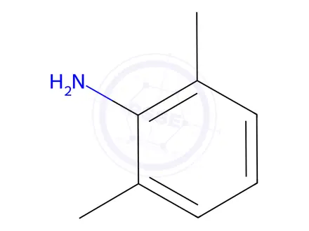 Chemical structure of 2,6-Dimethylaniline