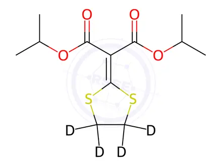 Chemical structure of Isoprothiolane-d4