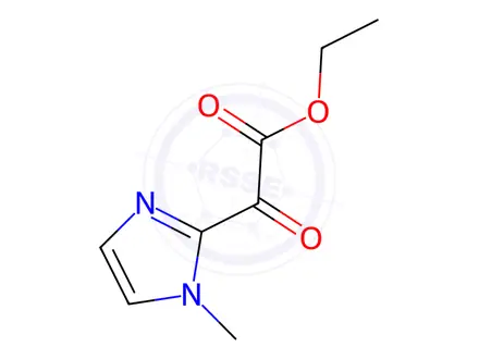 Chemical structure of (1-Methyl-1H-imidazol-2-yl)-oxo-acetic acid ethyl ester