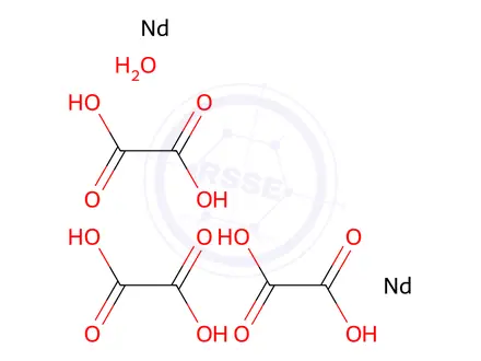 Chemical structure of NEODYMIUM OXALATE HYDRATE
