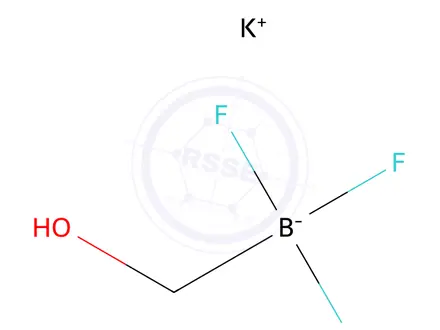 Chemical structure of Potassium Trifluoro(hydroxymethyl)borate