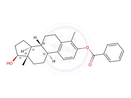 Chemical structure of Estradiol Benzoate EP Impurity B