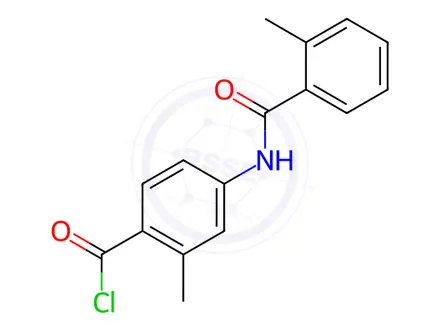 Chemical structure of Tolvaptan Impurity 125