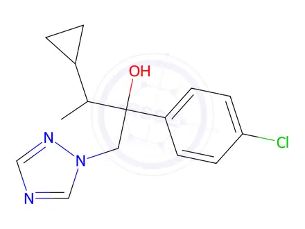 Chemical structure of Cyproconazole