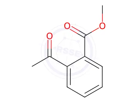 Chemical structure of Methyl 2-acetylbenzoate