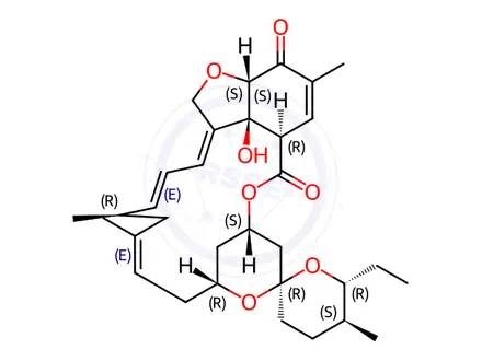 Chemical structure of Milbemycin Oxime EP Impurity E
