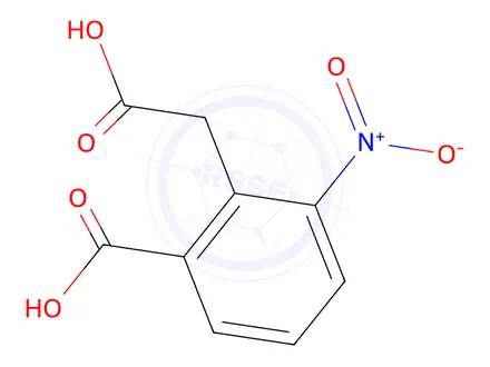 Chemical structure of 2-Carbethoxy-3-nitrobenzoicacid