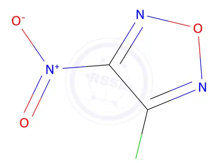 Chemical structure of 3-Chloro-4-nitro-1,2,5-oxadiazole
