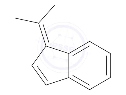 Chemical structure of 1-(1-methylethylidene)-1H-indene