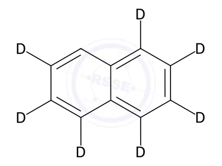Chemical structure of Naphthalene-2,3,4,5,6,7,8-d7