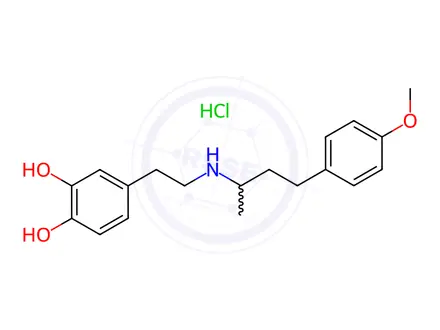 Chemical structure of Dobutamine Impurity 6(Hydrochloride)