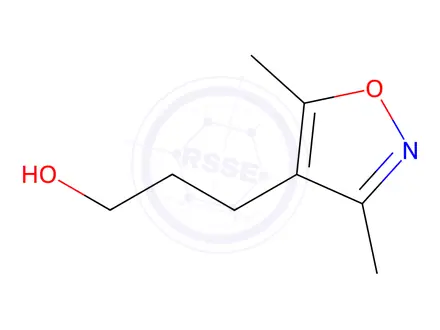 Chemical structure of 3-(3,5-Dimethylisoxazol-4-yl)propan-1-ol