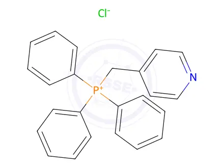 Chemical structure of Triphenyl(4-pyridylmethyl)phosphonium chloride