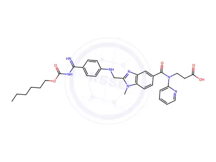 Chemical structure of Dabigatran Impurity 138