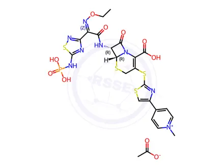 Chemical structure of Ceftaroline Fosamil