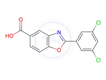 Chemical structure of Benoxaprofen Impurity 100