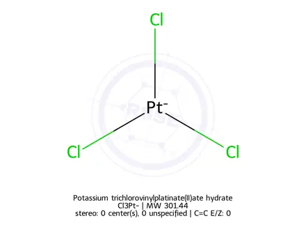 Chemical structure of Cisplatin Impurity B(Potassium Salt)