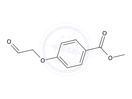 Chemical structure of Methyl 4-(2-oxoethoxy)benzoate