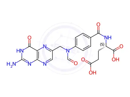 Chemical structure of Calcium Levofolinate EP Impurity D