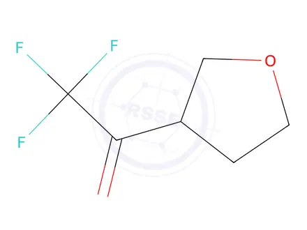 Chemical structure of 2,2,2-trifluoro-1-(oxolan-3-yl)ethan-1-one