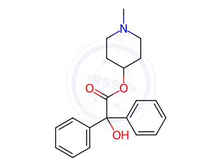 Chemical structure of Propiverine Hydrochloride Impurity 3