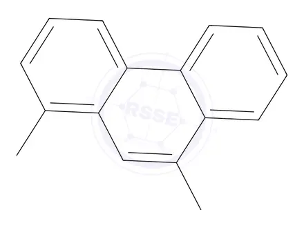 Chemical structure of 1,9-Dimethylphenanthrene