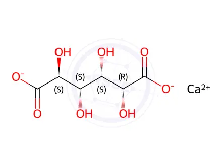 Chemical structure of Calcium Saccharate