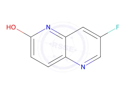 Chemical structure of 7-Fluoro-1,5-naphthyridin-2-ol