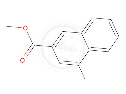 Chemical structure of Methyl 4-Hydroxy-2-naphthalenecarboxylate