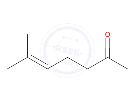 Chemical structure of Methyl heptenone