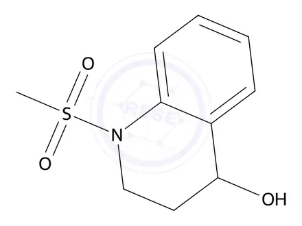 Chemical structure of 1-methanesulfonyl-1,2,3,4-tetrahydroquinolin-4-ol