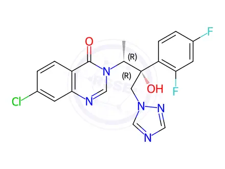Chemical structure of Albaconazole
