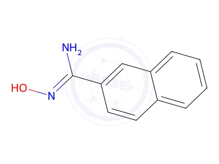 Chemical structure of N'-Hydroxy-2-naphthalenecarboximidamide