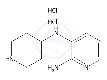 Chemical structure of Rimegepant Impurity 84(Dihydrochloride)