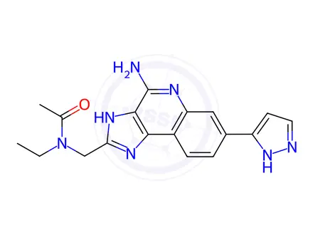 Chemical structure of BMS-986299
