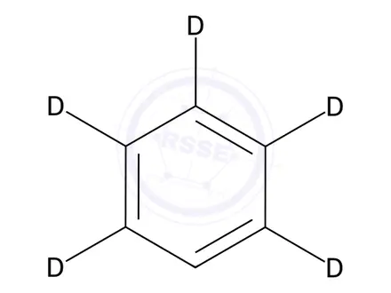 Chemical structure of Benzene-d5