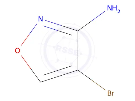 Chemical structure of 4-Bromoisoxazol-3-amine