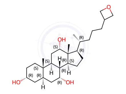 Chemical structure of anhydrocyprinol