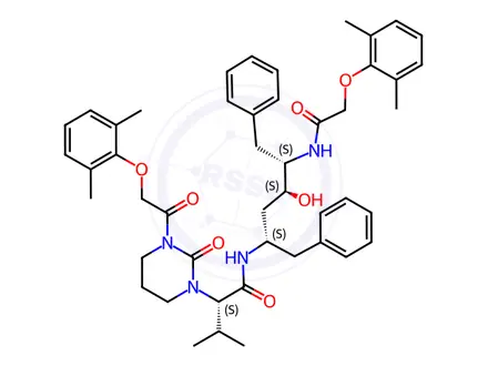 Chemical structure of Lopinavir EP Impurity R