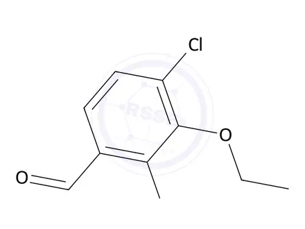 Chemical structure of 4-Chloro-3-ethoxy-2-fluorobenzaldehyde