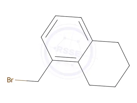 Chemical structure of 5-(Bromomethyl)-1,2,3,4-tetrahydronaphthalene