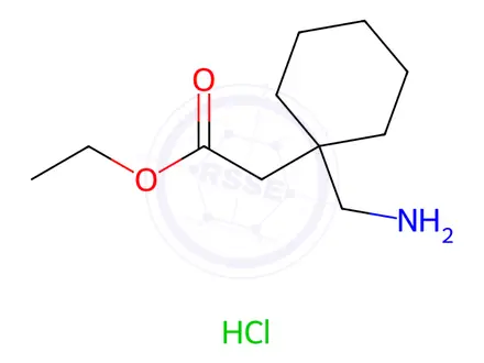 Chemical structure of Gabapentin Ethyl Ester Hydrochloride