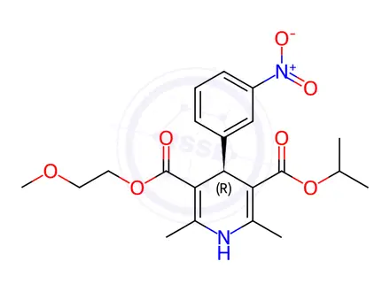 Chemical structure of R-Nimodipine